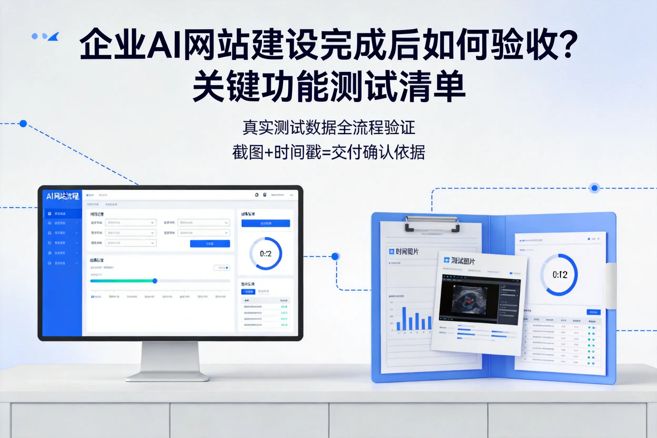 阿拉善企业AI网站建设完成后如何验收？关键功能测试清单