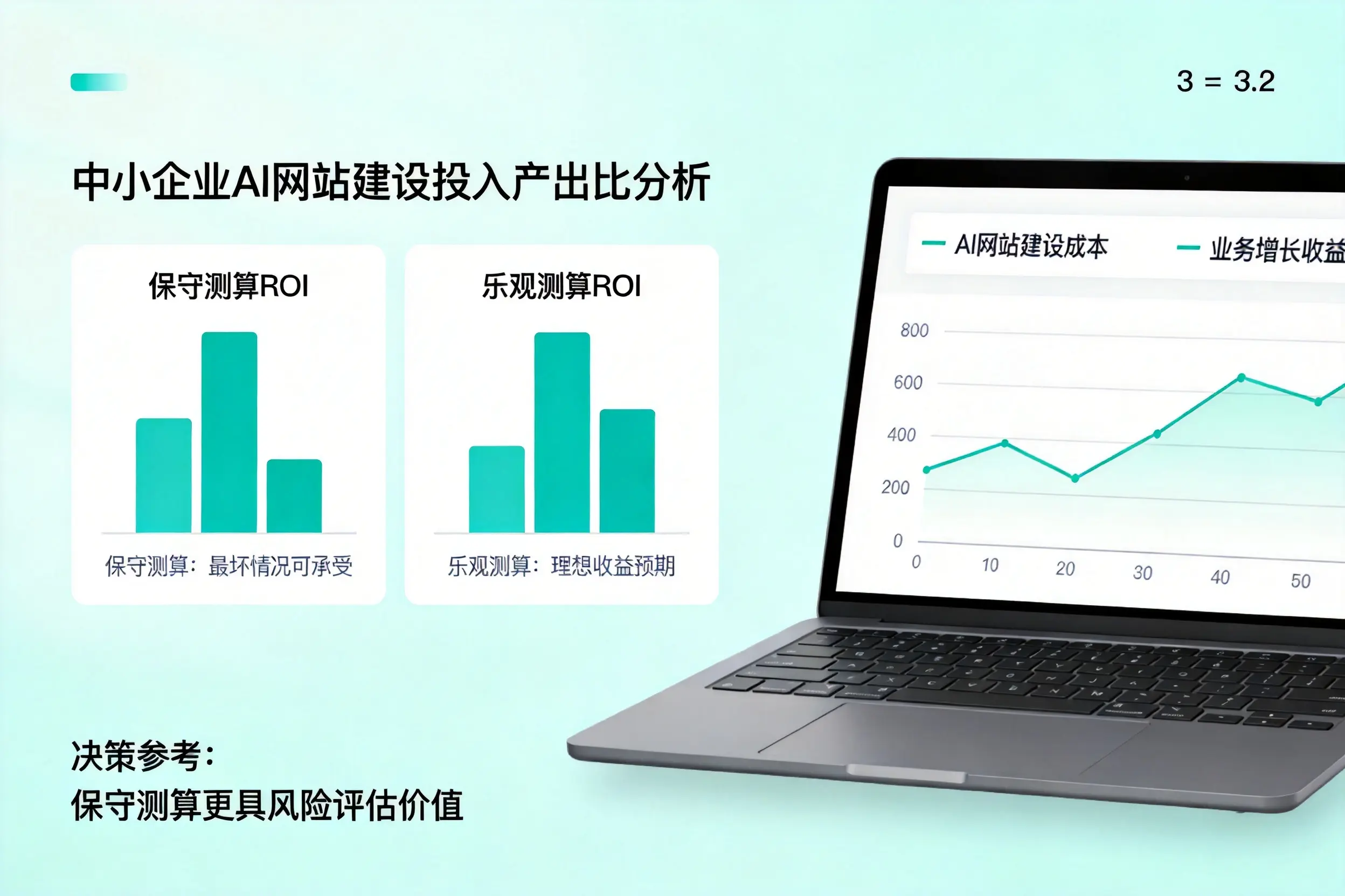 阿拉善中小企业AI网站建设投入产出比怎么算？先看这份分析